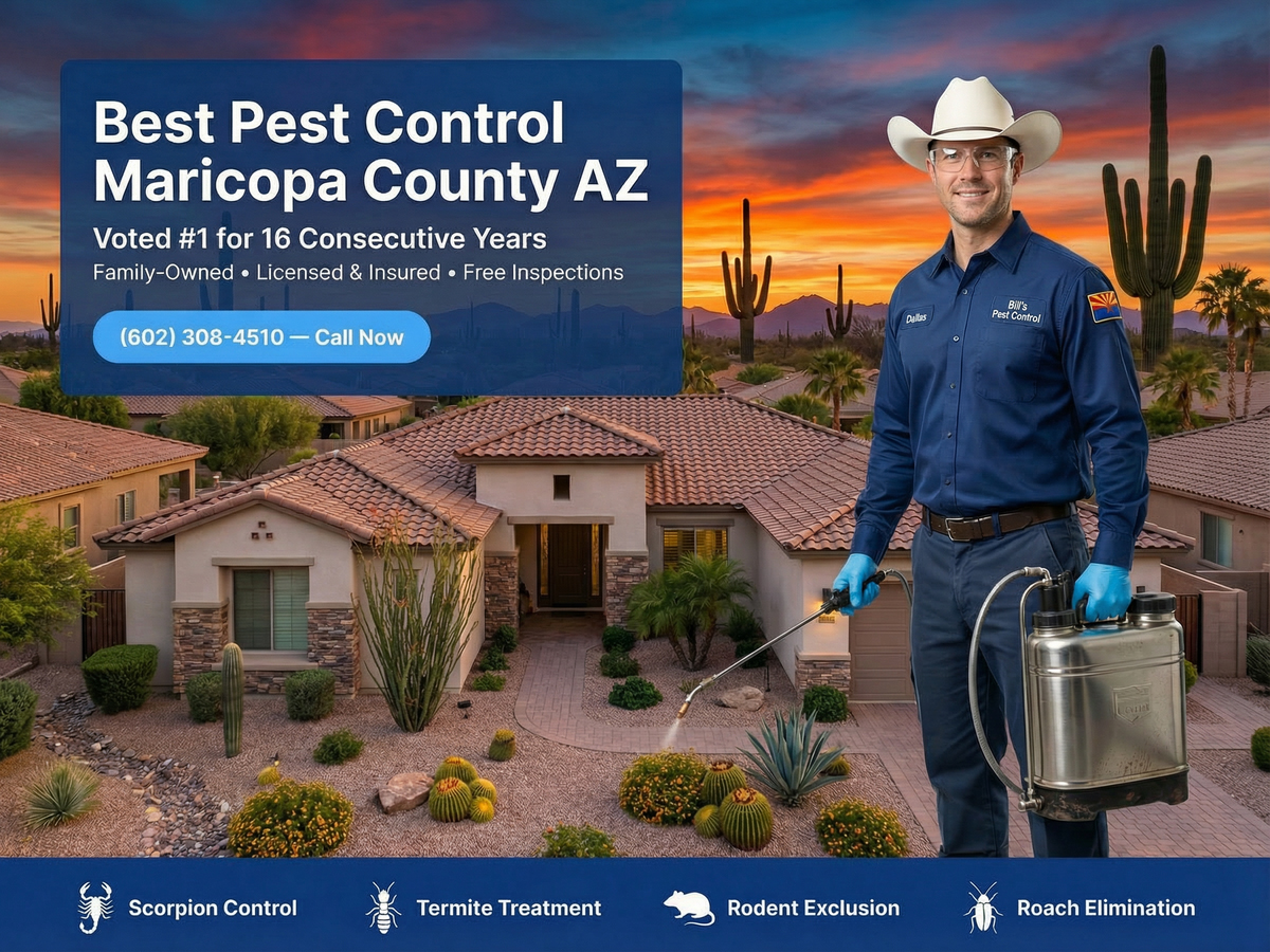 Best Pest Control Maricopa County Az | Bills Pest Termite Control