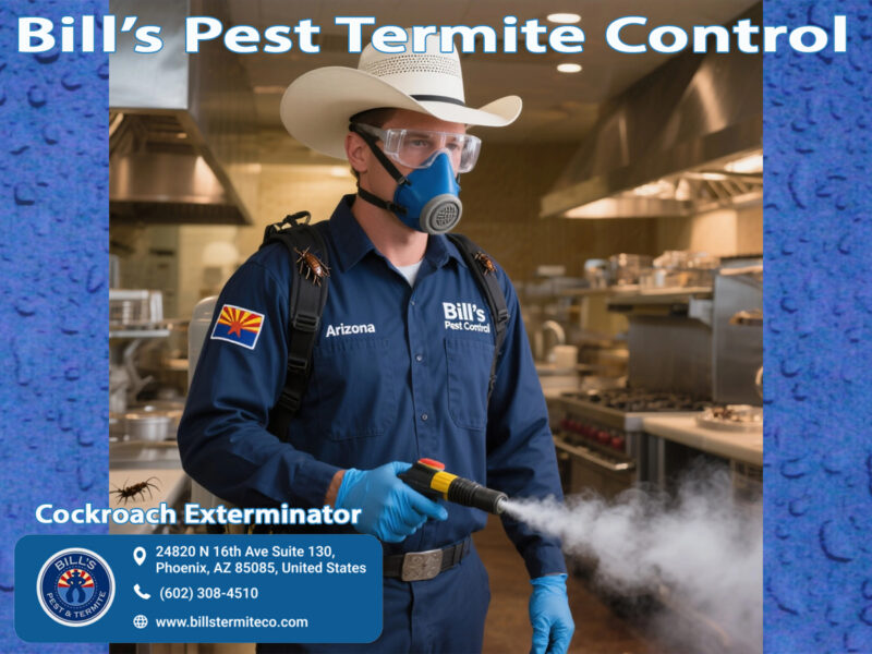 Phoenix Exterminating Best Cockroach Exterminator Services Phoenix, Arizona - Bills Pest ...