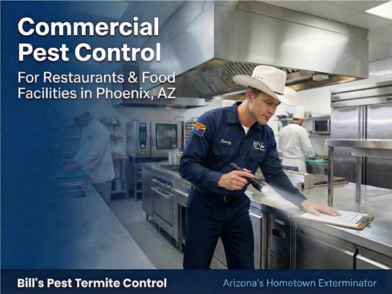Commercial Pest Control Central City or Downtown Phoenix Arizona