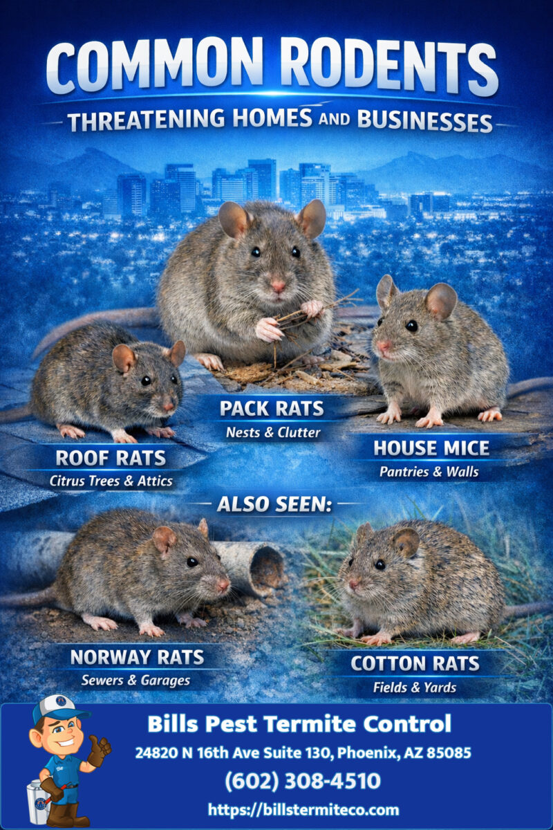 Common Rodents in Fountain Hills Arizona