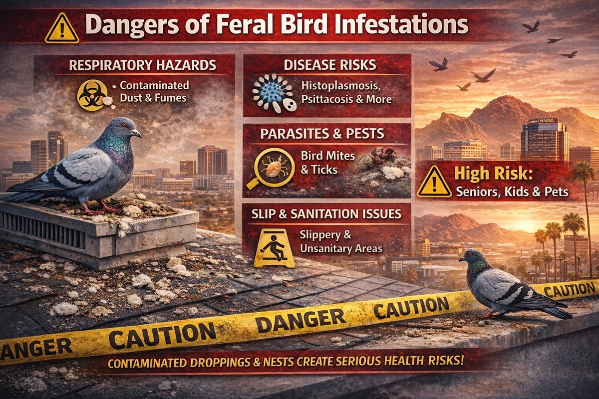 Professional Tucson Bird Removal Services