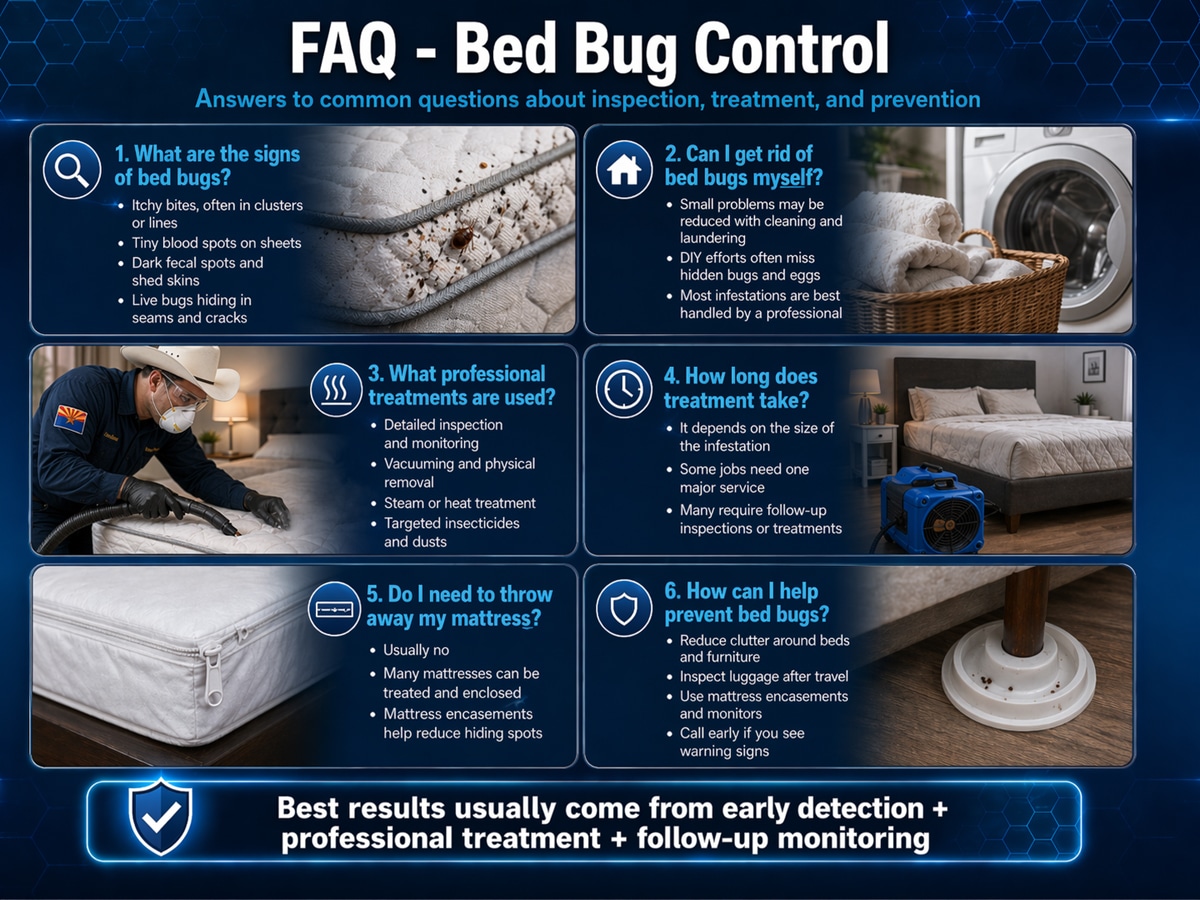 FAQ - New River Bed Bug Pest Control