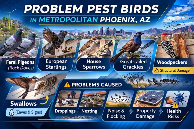 Pest Birds in Arizona