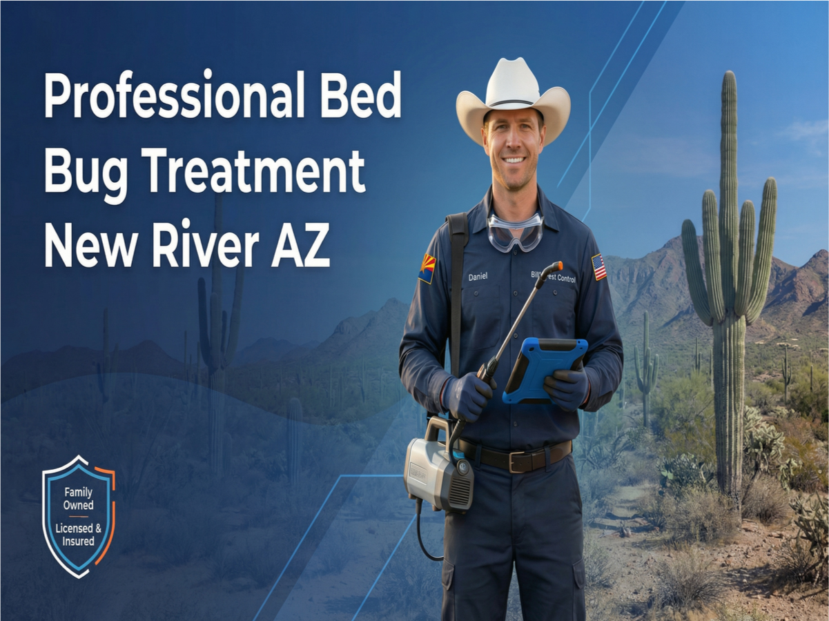 Professional Bed Bug Treatment New River Az