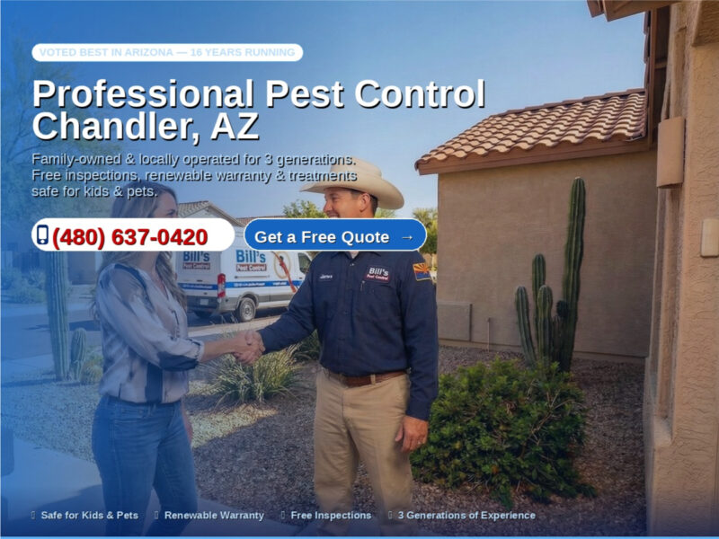 Professional Pest Control Chandler Az