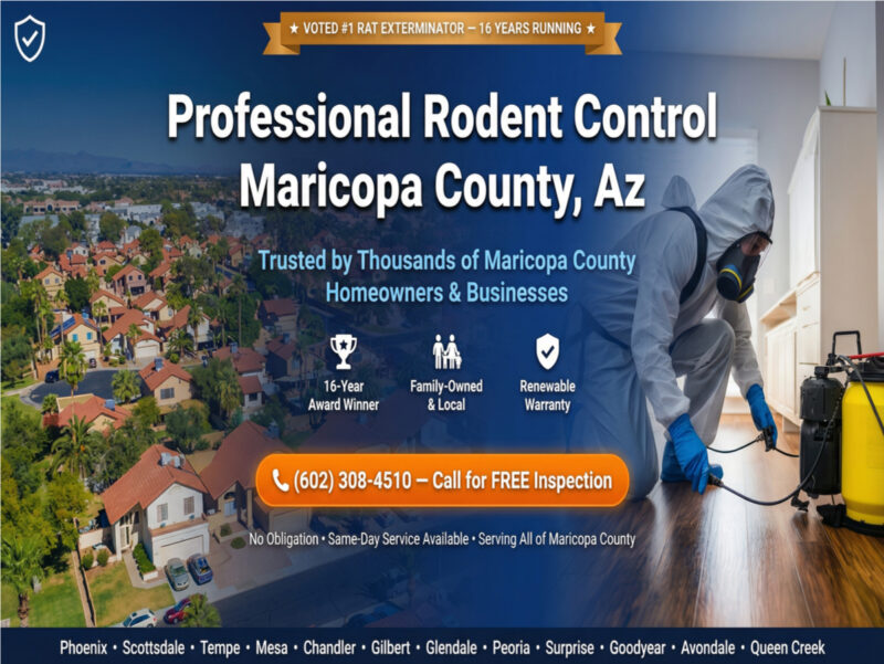 Professional Rodent Control Maricopa County Az