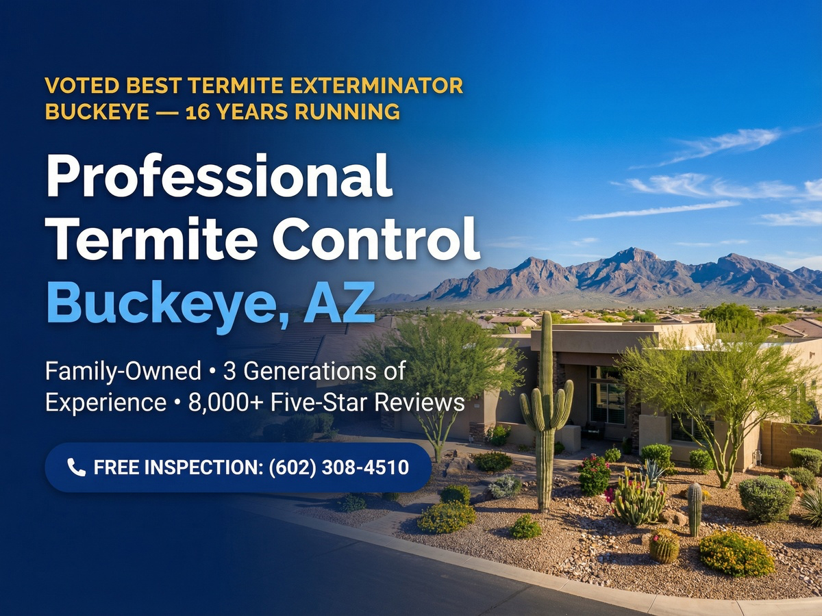 Professional Termite Control Buckeye Az