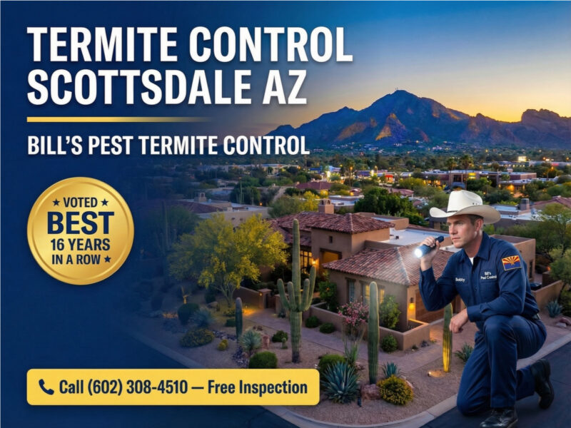 Professional Termite Control Scottsdale Az