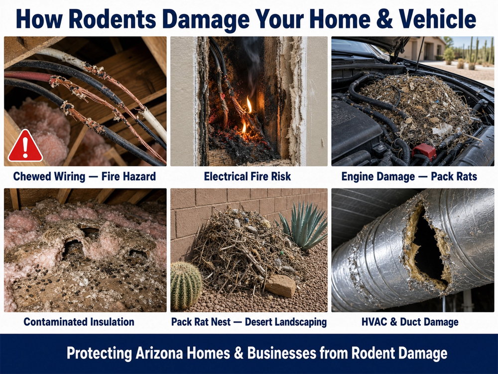 Don't Ignore a Rodent Infestation in Surprise Az