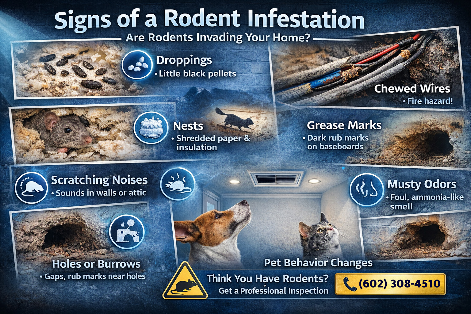 Signs of Rodents in Arizona