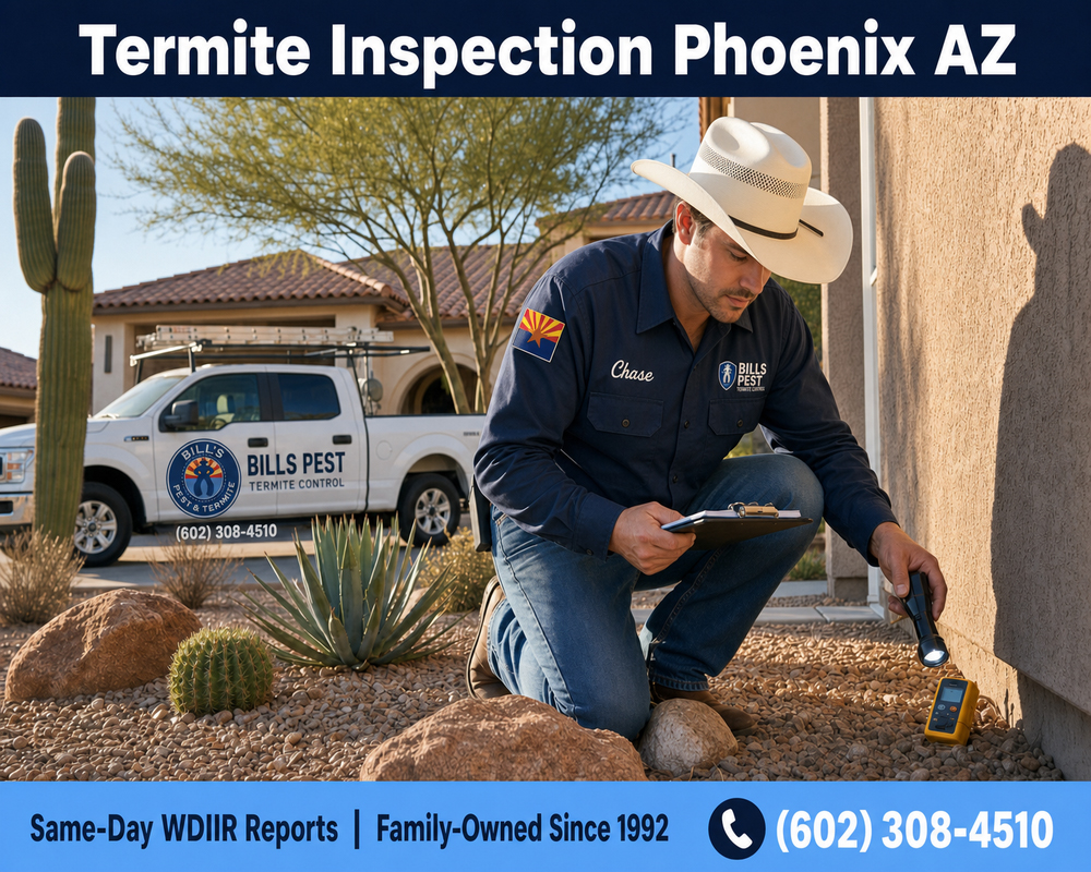 Termite Inspection Phoenix Az | Bills Pest Termite Control