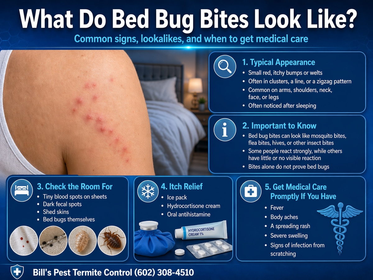 What do Bed Bug Bites Look Like?